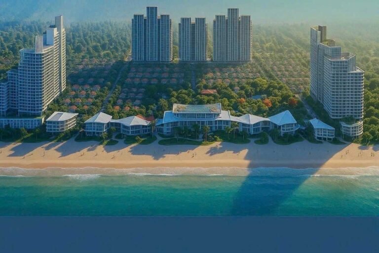 Hình phối cảnh dự án khu đô thị Blanca City Vũng Tàu