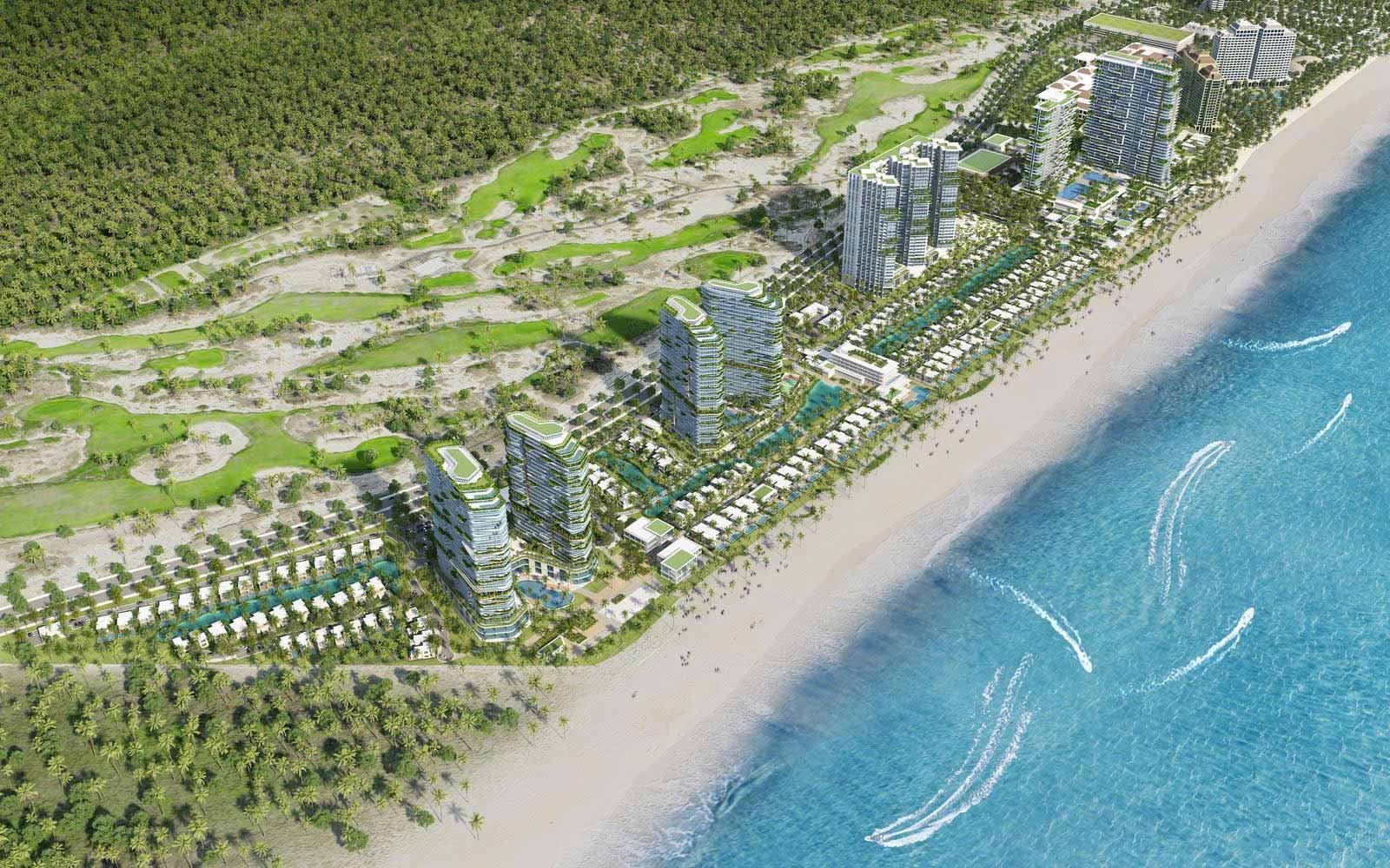 Hình ảnh mới nhất về dự án Maia Resort Hồ Tràm